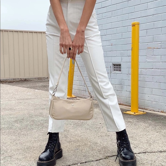 White leather pants - Picture 2 of 4